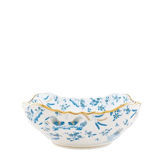 Салатник 25 см., 
 ORO DI DOCCIA TURCHESE от Ginori 1735, 002RG00 FIN0210125XG00170600