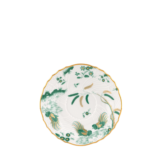 Блюдце для чайной чашки 15 см., ORO DI DOCCIA GIADA от Ginori 1735, 002RG00 FPT401010150G00170700