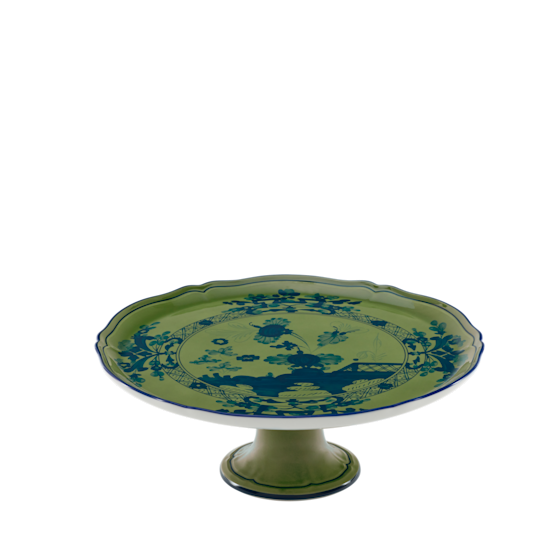 Тортовница 30.5 см., ORIENTE ITALIANO MALACHITE от Ginori 1735, 003RG00 FCT400LX0305G00123600