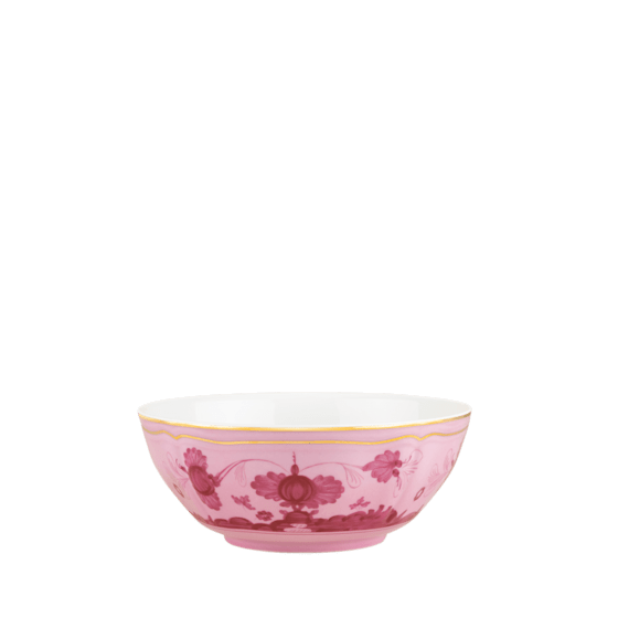 Круглая шкатулка с крышкой 13 см., ORIENTE ITALIANO PERVINCA от Ginori 1735, 017RG02 FX508001G00124400