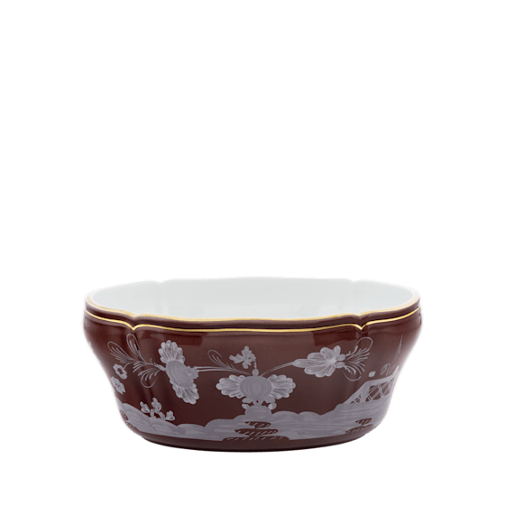 Фруктовница 22 см., ORIENTE ITALIANO MALACHITE от Ginori 1735, 003RG00 FCT300010220G00123600