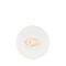 Тарелка десертная 21 см., CORONA MONOGRAM PLATINO от Ginori 1735, 003RG00 FPT110LX0210M01720200