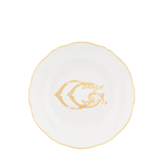 Подстановочная тарелка 31 см., CORONA MONOGRAM ORO от Ginori 1735, 003RG00 FPT110LX0310M01720100