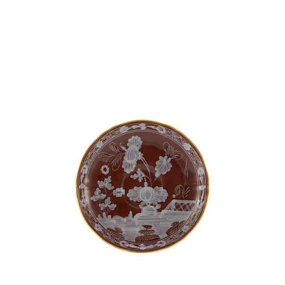 Блюдце для кофейной чашки 13.5 см., ORIENTE ITALIANO CASTAGNA от Ginori 1735, 003RG00 FPT301010135G00135800