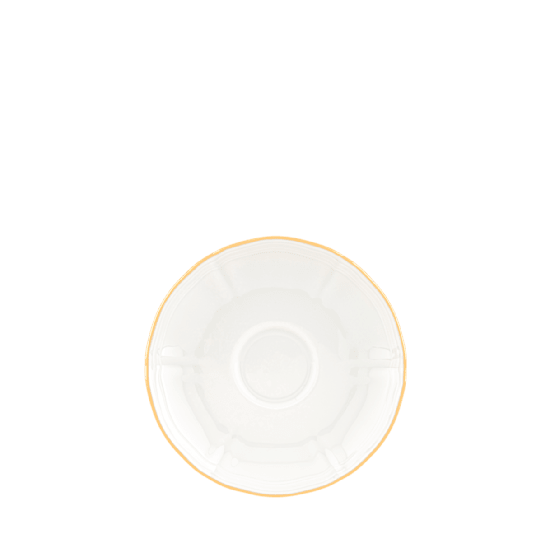 Блюдце для кофейной чашки 13.5 см., CORONA ORO BRILLANTE от Ginori 1735, 003RG00 FPT301010135G01720100