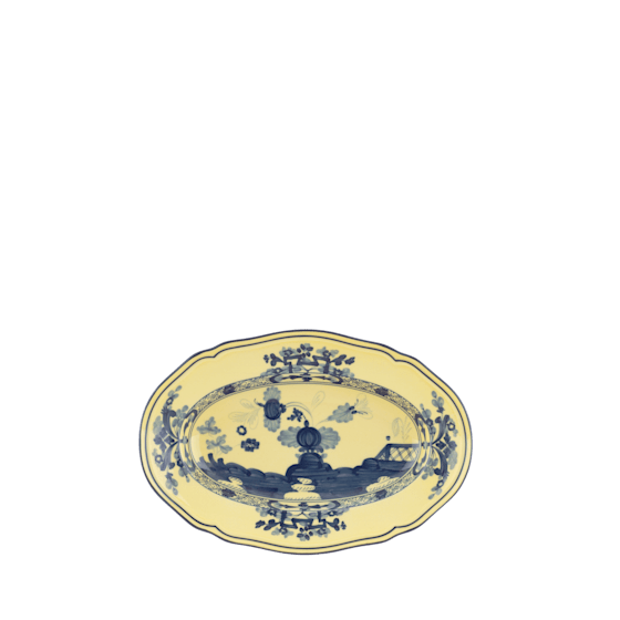 Блюдо овальное малое 15 х 22 см., ORIENTE ITALIANO CITRINO от Ginori 1735, 003RG00 FRV000010220G00123900