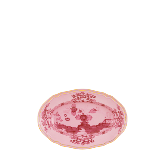 Блюдо овальное малое 15 х 22 см., ORIENTE ITALIANO PORPORA от Ginori 1735, 003RG00 FRV000010220G00124200