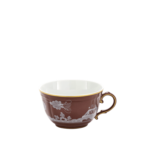 Чайная чашка 220 мл., ORIENTE ITALIANO CASTAGNA от Ginori 1735, 003RG00 FTZ401010220G00135800