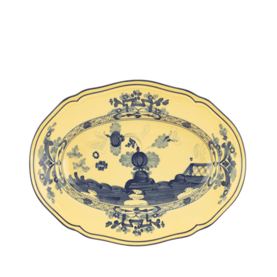 Овальное блюдо 34 см., ORIENTE ITALIANO ALBUS от Ginori 1735, 003RG00 FVS130010340G00124000
