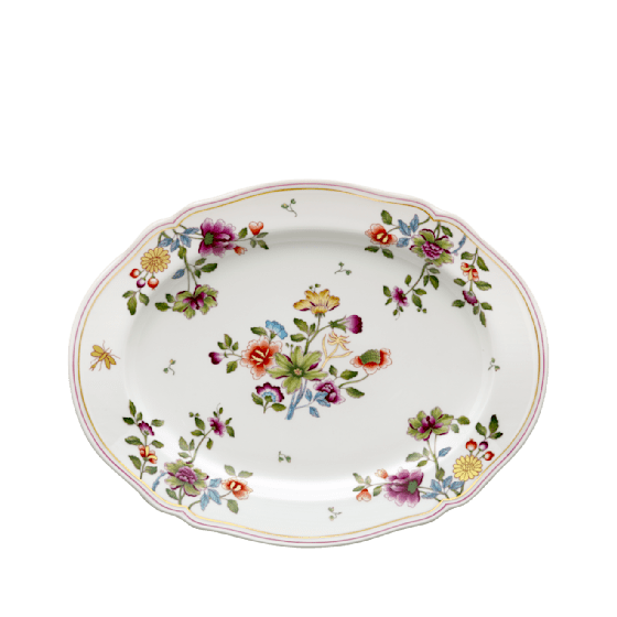 Овальное блюдо 34 см., GRANDUCA COREANA от Ginori 1735, 003RG00 FVS130010340G00160800