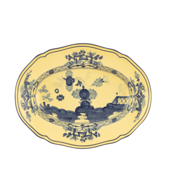 Овальное блюдо 34 см., ORIENTE ITALIANO PORPORA от Ginori 1735, 003RG00 FVS130010340G00124200