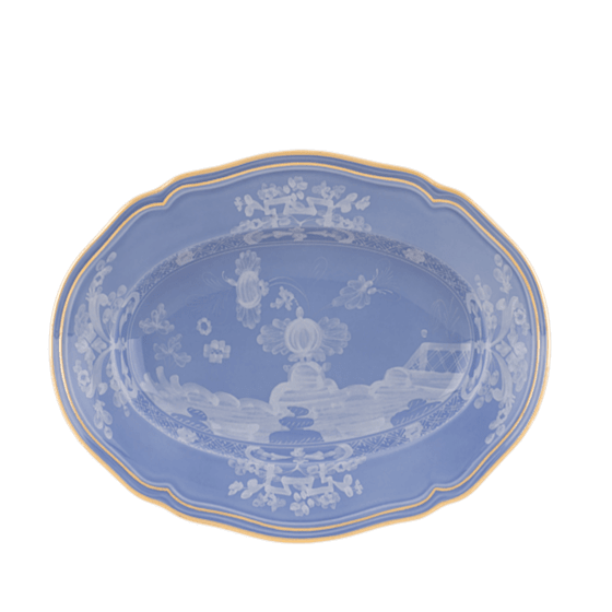 Овальное блюдо 38,5 см., ORIENTE ITALIANO PERVINCA от Ginori 1735, 003RG00 FVS130010385G00124400