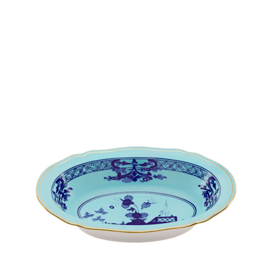 Круглый поднос 35 см., ORIENTE ITALIANO MALACHITE от Ginori 1735, 003RG00 FVS210LX0350G00123600