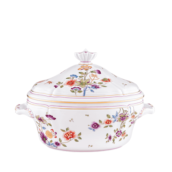 Овальная супница с крышкой 3850 мл., GRANDUCA COREANA от Ginori 1735, 003RG00 FZP030010385G00160800