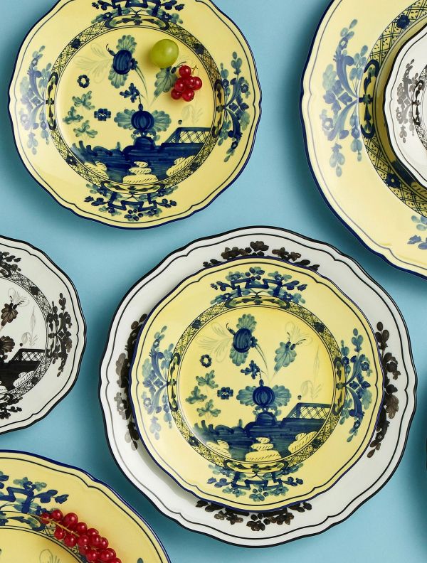 Тарелка десертная 21 см., тарелка  ORIENTE ITALIANO CITRINO от Ginori 1735, 003RG00 FPT110010210G00123900