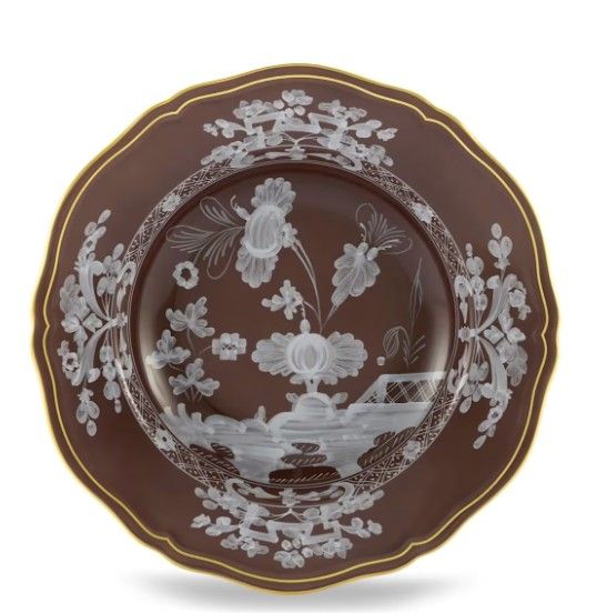 Тарелка суп-паста 24 см., ORIENTE ITALIANO CASTAGNA от Ginori 1735, 003RG00 FPT210010240G00135800