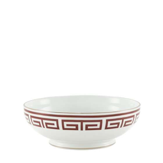 Салатник 26 см., LABIRINTO SCARLATTO от Ginori 1735, 004RG00 FIN000010265G00125300