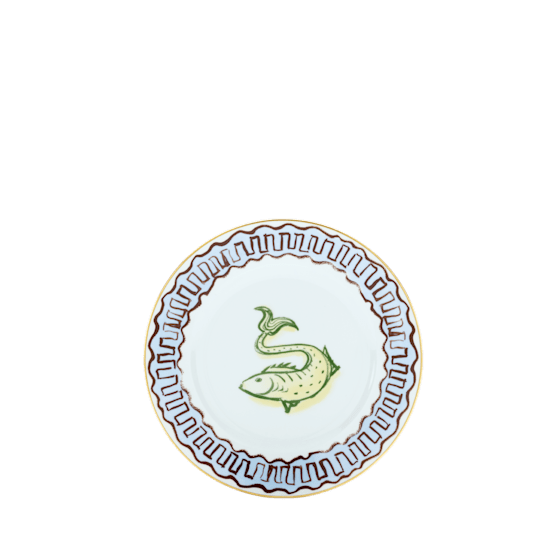 Обеденная тарелка 28 см., IL VIAGGIO DI NETTUNO - AMALFI LEMON от Ginori 1735, 004RG00 FPT110010280G00135000