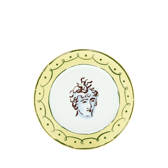 Обеденная тарелка 28 см., IL VIAGGIO DI NETTUNO - AMALFI LEMON от Ginori 1735, 004RG00 FPT110010280G00135000