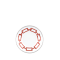 Блюдце для кофейной чашки 11 см.,
 CATENE SCARLATTO от Ginori 1735, 004RG00 FPT301010110G00125700