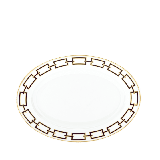 Овальное блюдо 34 см., CATENE CACHEMIRE от Ginori 1735, 004RG00 FVS130010340G00135600