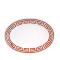 Овальное блюдо 40 см., LABIRINTO SCARLATTO от Ginori 1735, 004RG00 FVS130010400G00125300