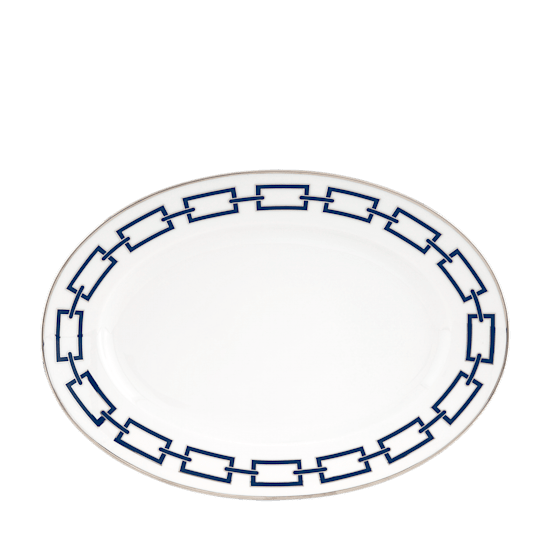 Овальное блюдо 40 см., CATENE SCARLATTO от Ginori 1735, 004RG00 FVS130010400G00125700