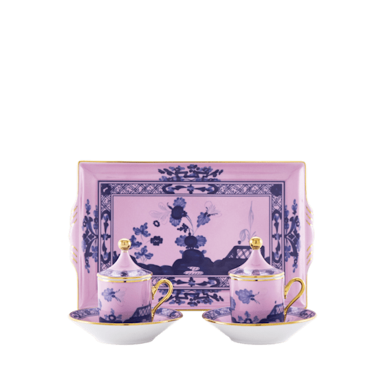 Блюдо овальное малое 15 х 22 см., ORIENTE ITALIANO AZALEA от Ginori 1735, 003RG00 FRV000010220G00124500