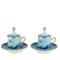 Набор из 2-х кофейных пар ORIENTE ITALIANO AZALEA от Ginori 1735, 004RG00 FX917601G00124500