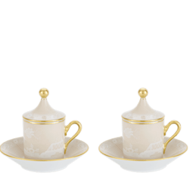 Набор из 2-х кофейных пар ORIENTE ITALIANO MERINGA от Ginori 1735, 004RG00 FX9176LXG00135700