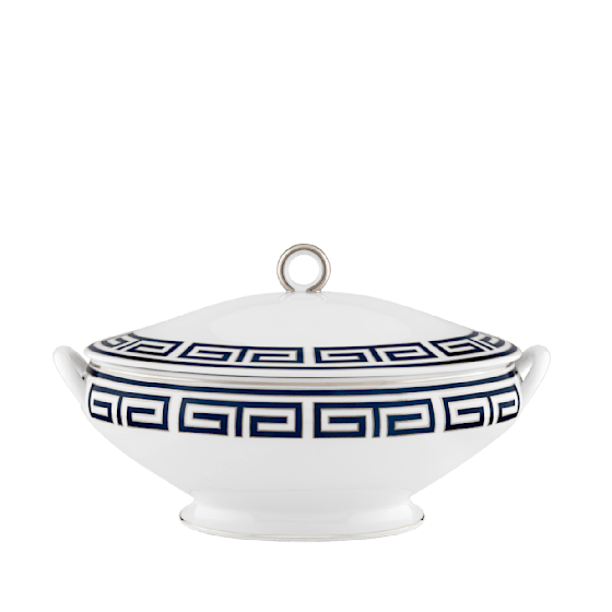 Супница с крышкой 4000 мл., LABIRINTO SCARLATTO от Ginori 1735, 004RG00 FZP030010400G00125300