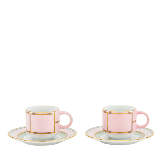 Кофейное блюдце Colonna 12,5 см., DIVA ROSA, Ginori