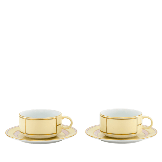 Тарелка для хлеба / Чайное блюдце Colonna 17 см., DIVA GIALLO от Ginori 1735, 008RG00 FPT401010170G00134901