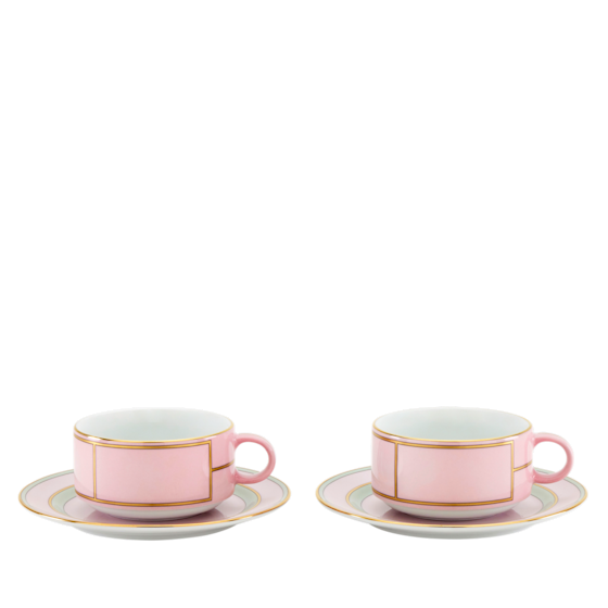 Тарелка для хлеба / Чайное блюдце Colonna 17 см., DIVA ROSA от Ginori 1735, 008RG00 FPT401010170G00134902
