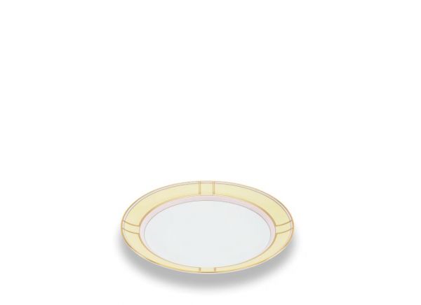 Закусочная тарелка Colonna 24 см., DIVA GIALLO, Ginori