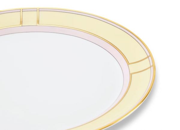 Закусочная тарелка Colonna 24 см., DIVA GIALLO, Ginori