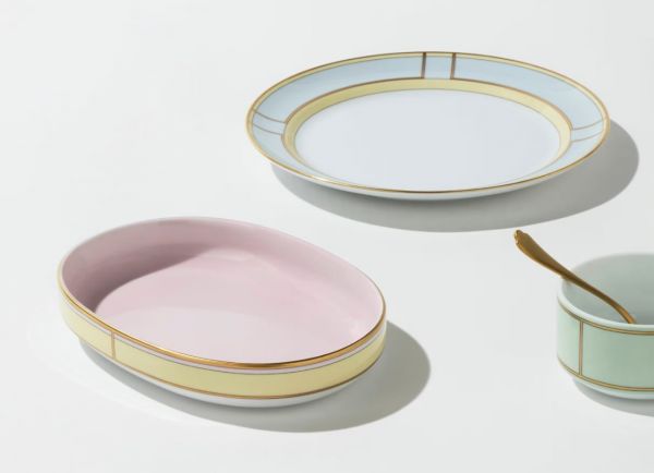 Маленькое блюдо Colonna  15,5*21,5 см., DIVA GIALLO, Ginori