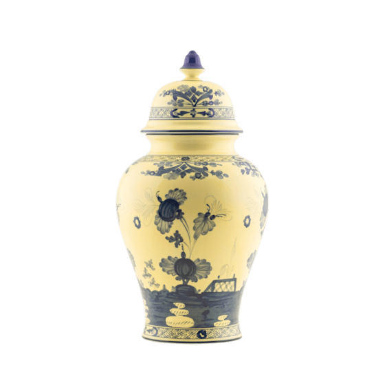 Ваза с крышкой H38 см., ORIENTE ITALIANO ALBUS от Ginori 1735, 016RG02 FA5356010380G00124000