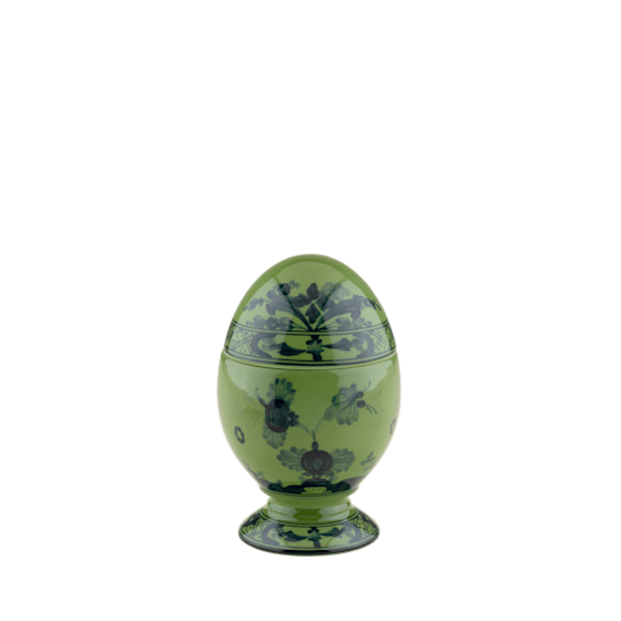 Яйцо с крышкой 13.5 см., ORIENTE ITALIANO MALACHITE от Ginori 1735, 017RG00 FG6846010135G00123600