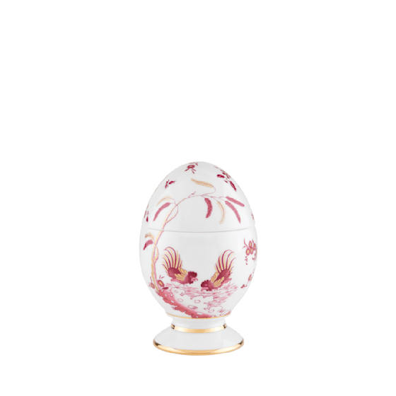 Яйцо с крышкой 21 см., ORO DI DOCCIA TURCHESE от Ginori 1735, 017RG00 FG6846010210G00170600