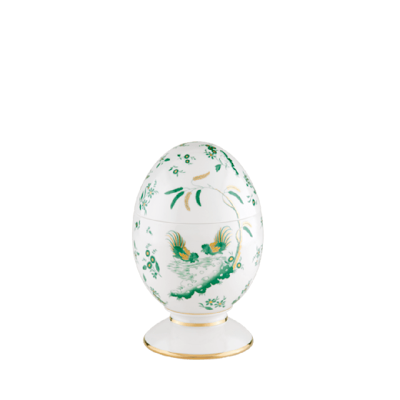 Яйцо с крышкой 21 см., ORO DI DOCCIA MAGENTA от Ginori 1735, 017RG00 FG6846010210G00170800