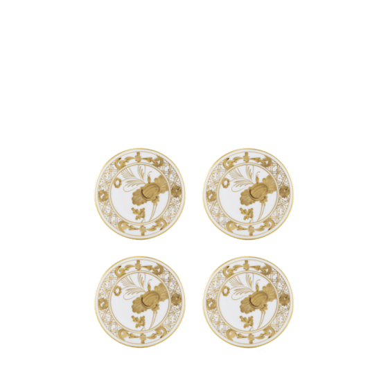 Набор из 4 кофейных пар, 12 предметов., ORIENTE ITALIANO AURUM от Ginori 1735, 004RG00 FX4301LXGENG00133000