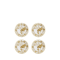 Набор из 4 кофейных пар, 12 предметов., ORIENTE ITALIANO AURUM от Ginori 1735, 004RG00 FX4301LXGENG00133000