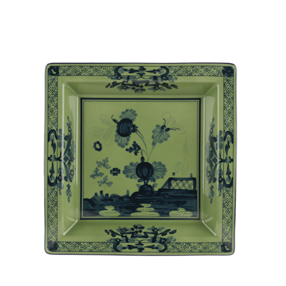 Квадратное блюдо 24.5 см., ORIENTE ITALIANO CITRINO от Ginori 1735, 017RG02 FG6836010245G00123900