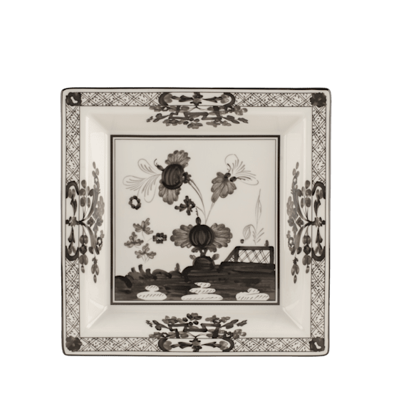Квадратное блюдо 24.5 см., ORIENTE ITALIANO BARIO от Ginori 1735, 017RG02 FG6836010245G00124100