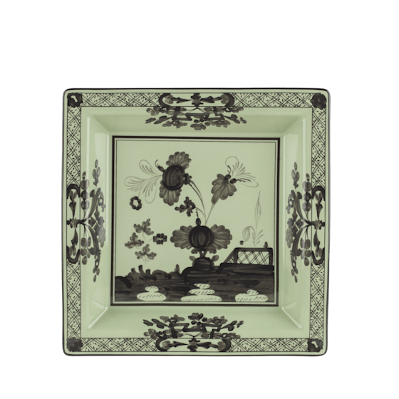 Квадратное блюдо 24.5 см., ORIENTE ITALIANO IRIS от Ginori 1735, 017RG02 FG6836010245G00124300