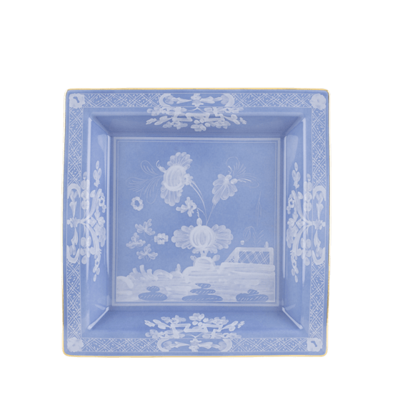 Квадратное блюдо 24.5 см., ORIENTE ITALIANO AZALEA от Ginori 1735, 017RG02 FG6836010245G00124500