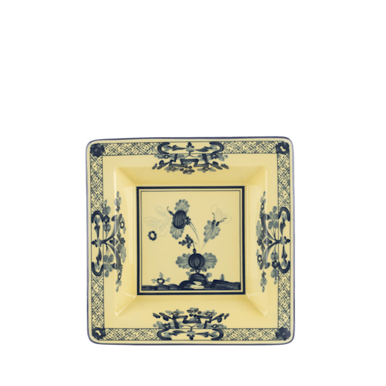 Квадратное блюдо 18 см., ORIENTE ITALIANO CITRINO от Ginori 1735, 017RG02 FG6837010180G00123900
