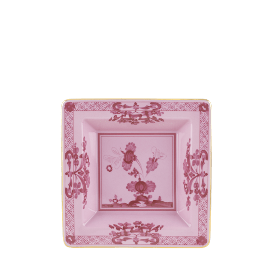 Квадратное блюдо 18 см., ORIENTE ITALIANO PORPORA от Ginori 1735, 017RG02 FG6837010180G00124200
