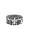 Шкатулка с крышкой 13 см., LABIRINTO NERO от Ginori 1735, 017RG02 FX508001G00125100